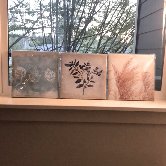 NEW 3-Piece Wall Art Set - Outdoor/Tree/Plant Rustic Photography Theme Pieces - Picture 11 of 11